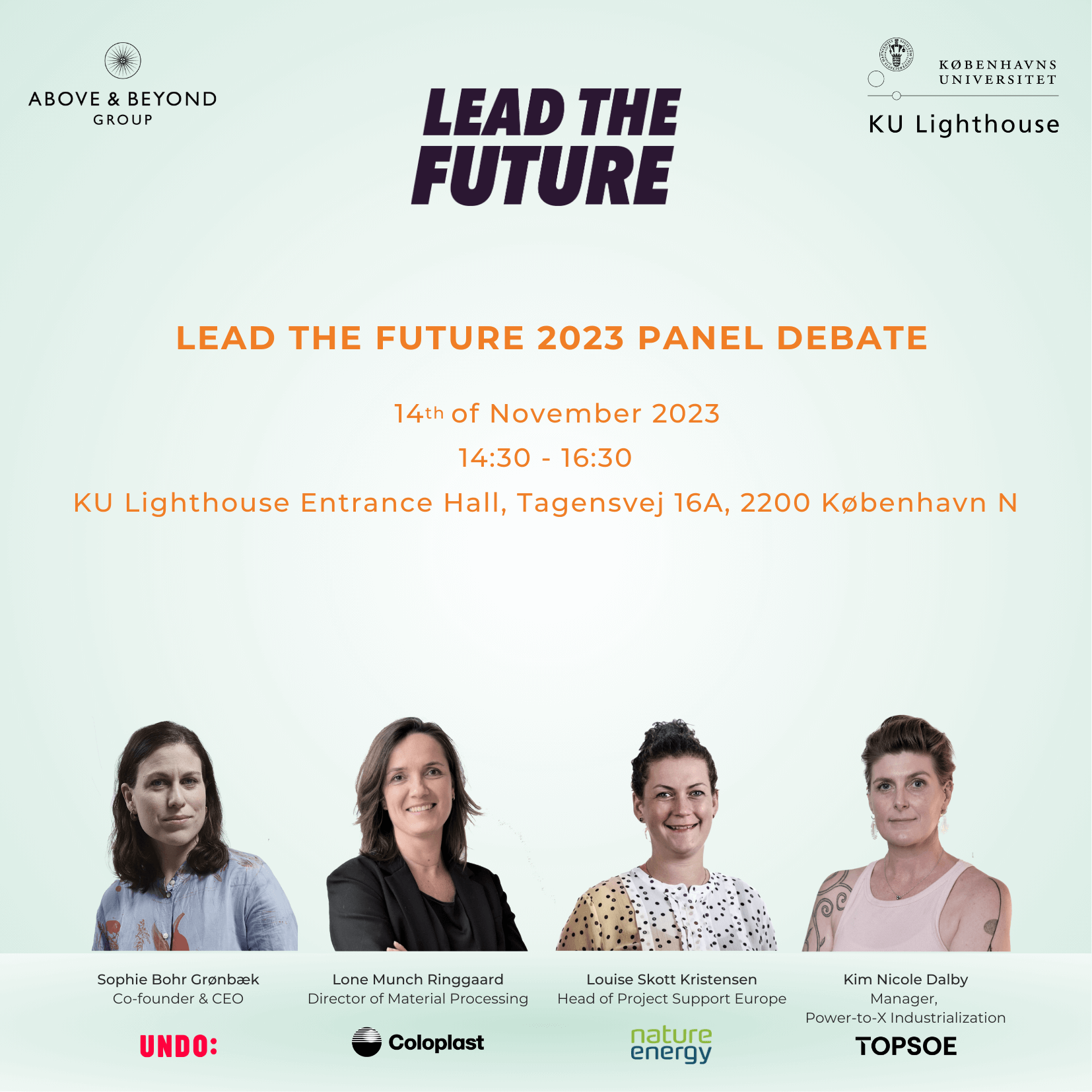 Lead the Future 2023 Panel Debate